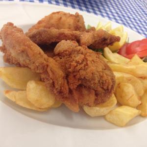 Schnitzel the size of your head.