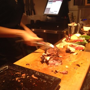 Brazilian churrasco stand at Copenhagen Street Food