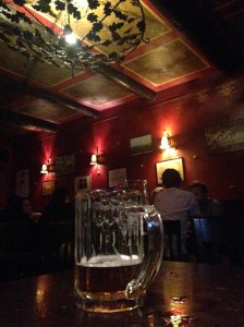 Beer Museum stop, late night beer sampling