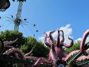 Crazy octopus ride at Tivoli Gardens