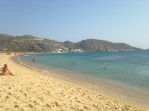 Mylopotas Beach, Chora