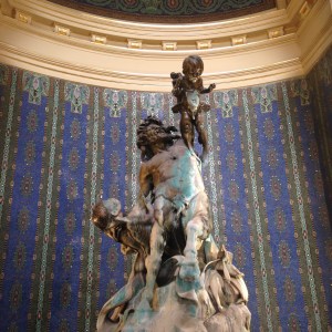 Entrance to one of Budapest's thermal baths - they take this seriously