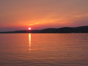 Last sunset in Paros...glorious!