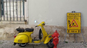 Walking through Alfama